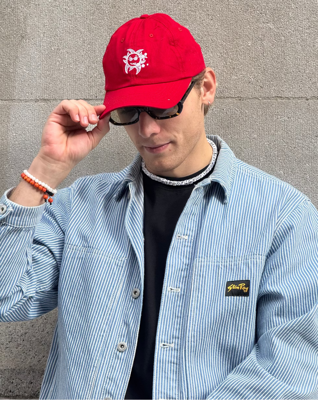 Doodie Baby Red Baseball Cap