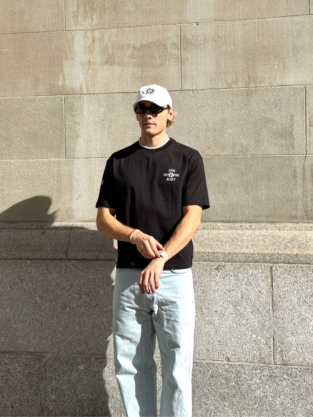 Doodie Baby White Baseball Cap