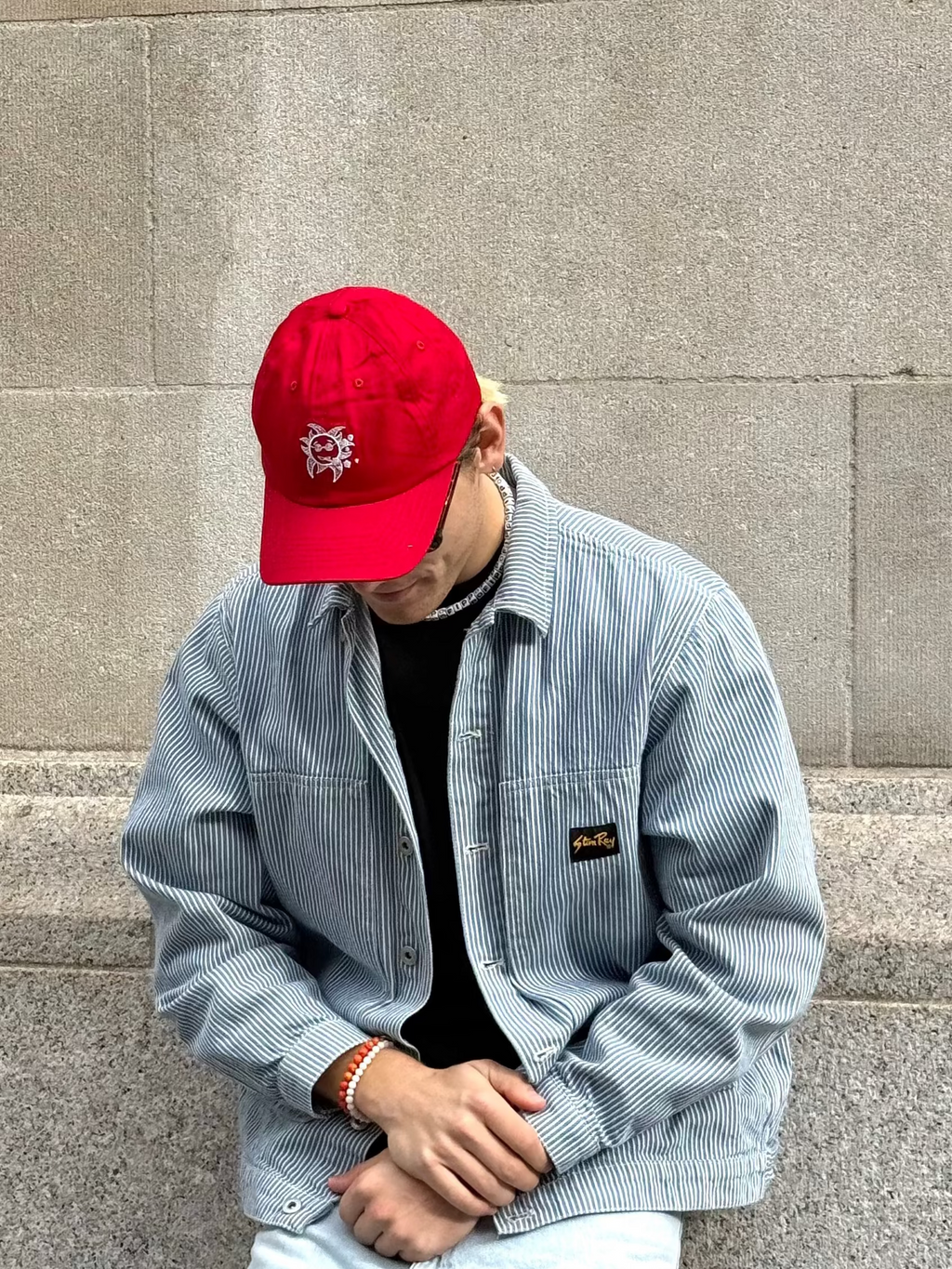 Doodie Baby Red Baseball Cap