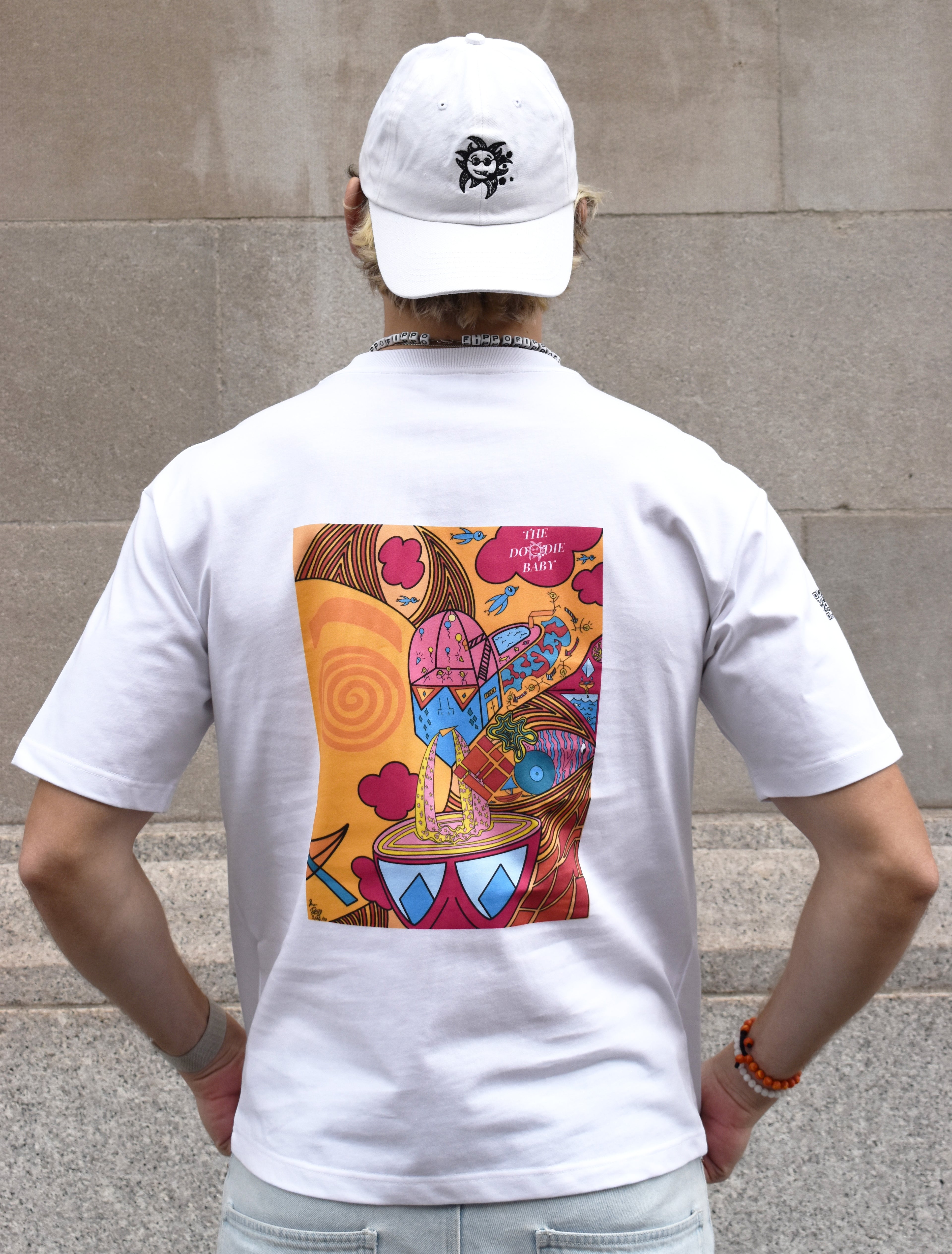 Music in my Ears, Party in my Head Graphic Tee