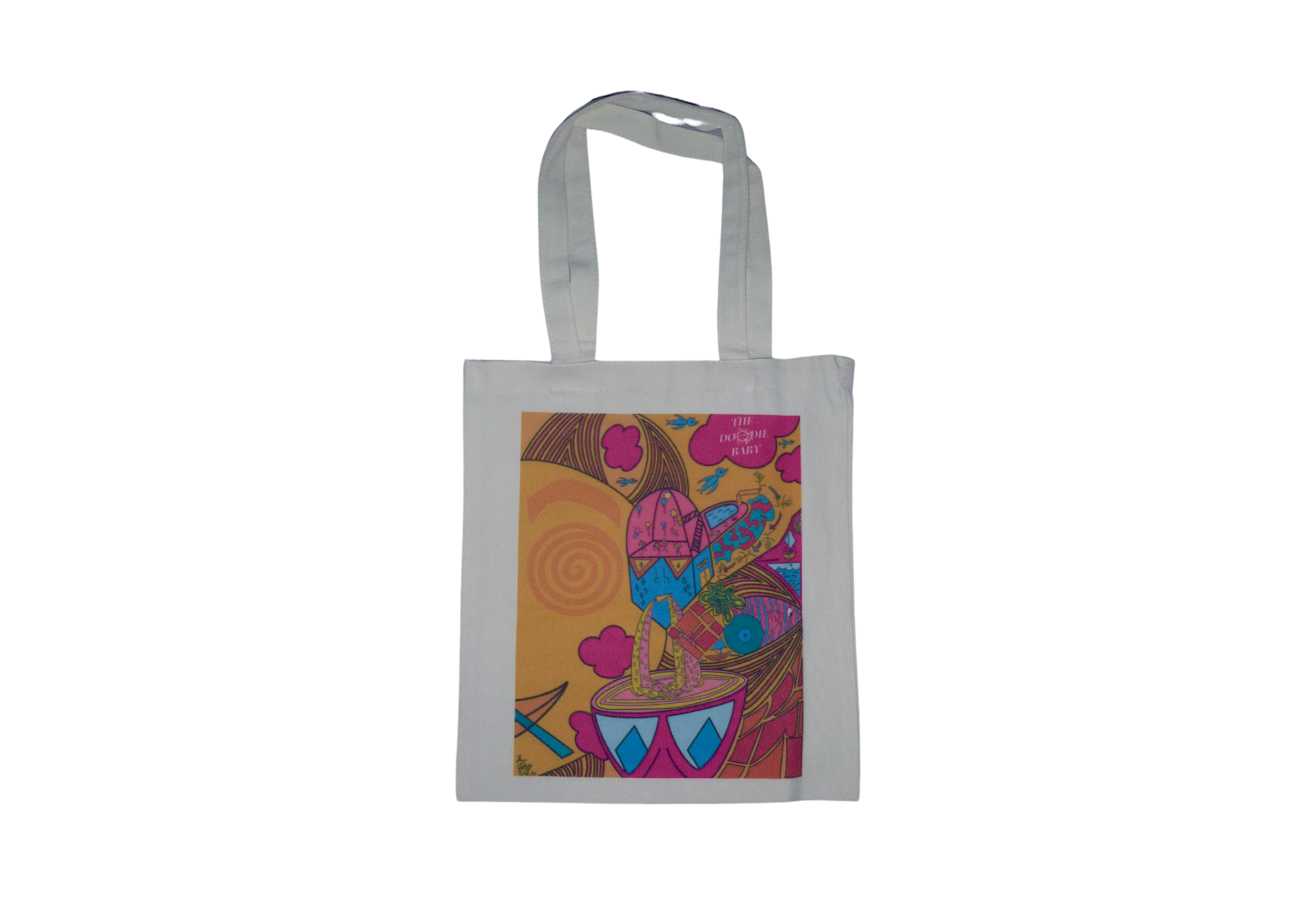 Music in my Ears, Party in my Head Tote Bag